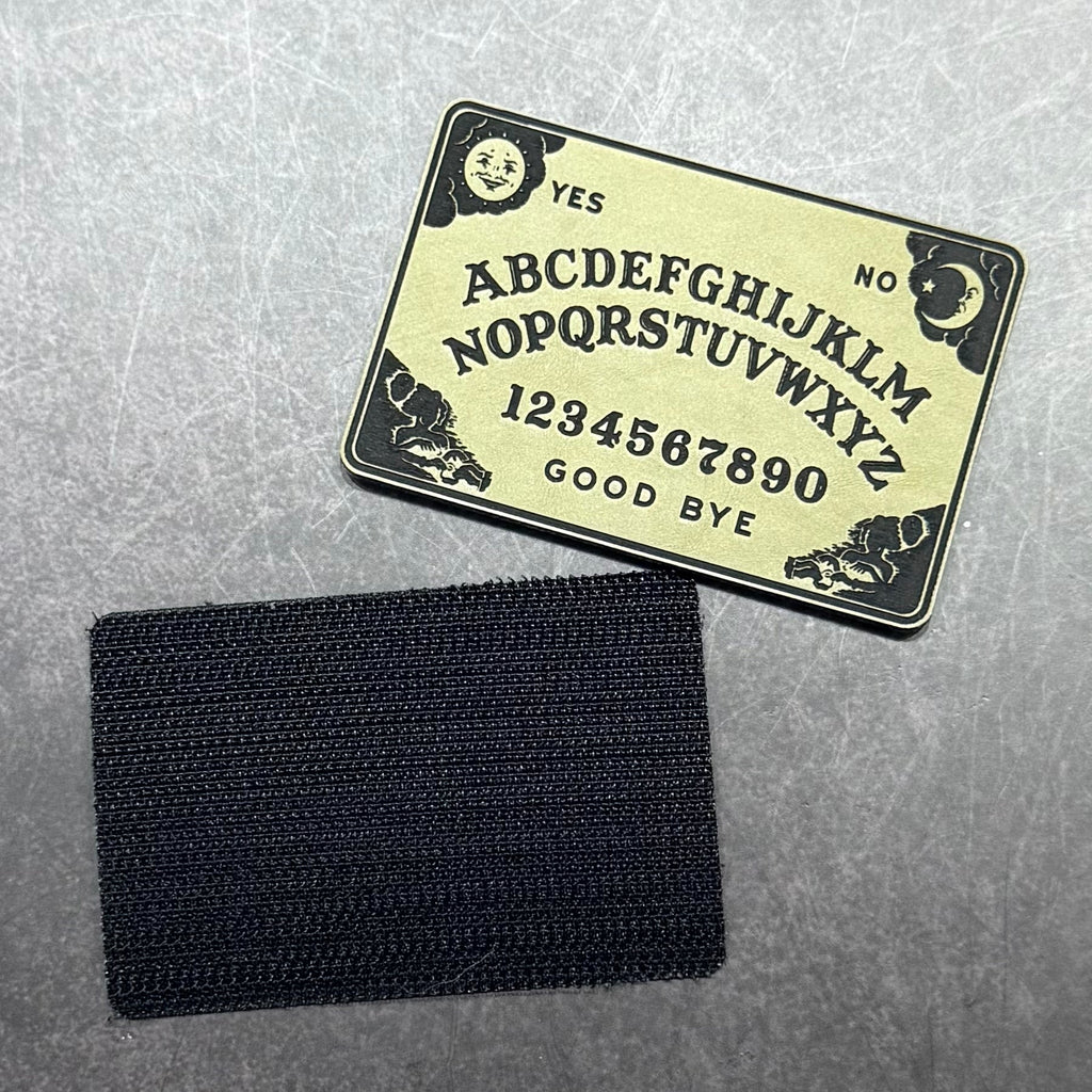 Ouija Talking Spirit Board Funny Morale Patch | Made in USA | VELCRO® Brand Hook Backing