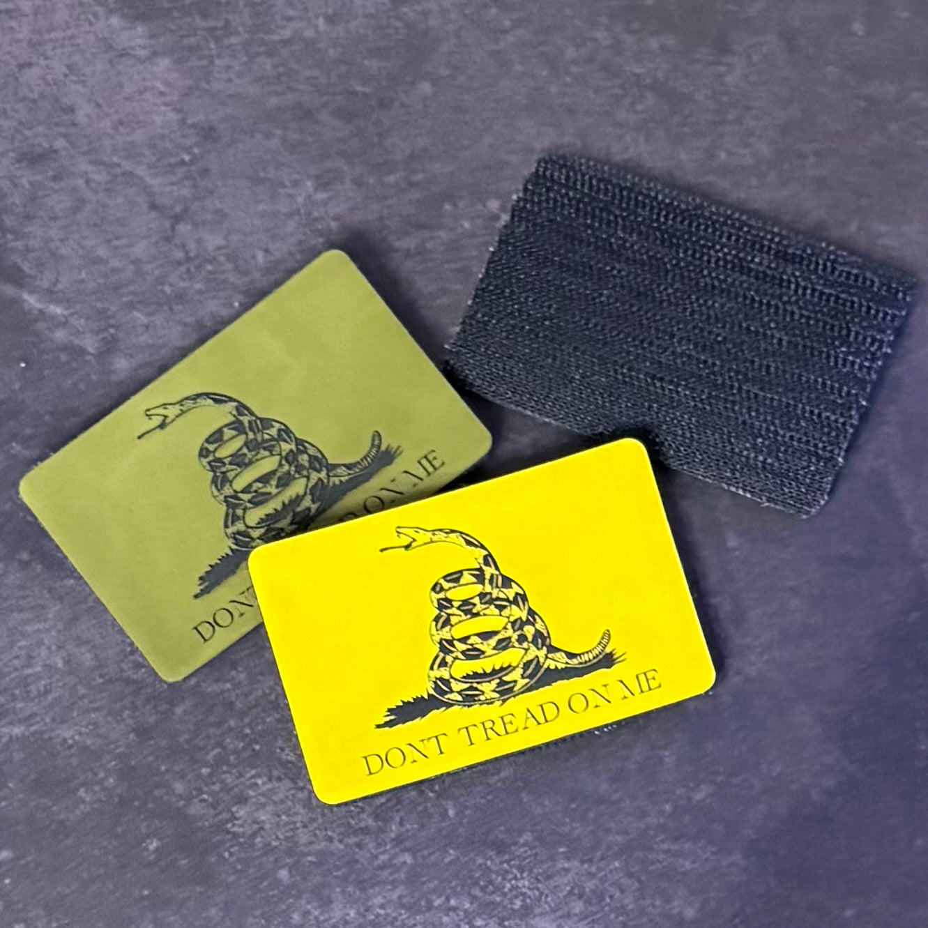 Don’t Tread on Me Gadsden Flag Patch | Made in USA | VELCRO® Brand Hook Backing